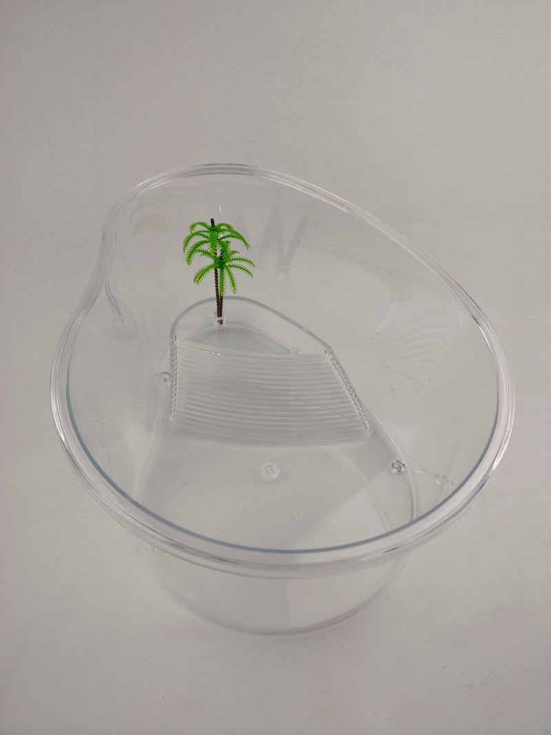 OMEM Portable Reptile House Terrarium Habitat Clear and Breathable (Medium) - Image 4